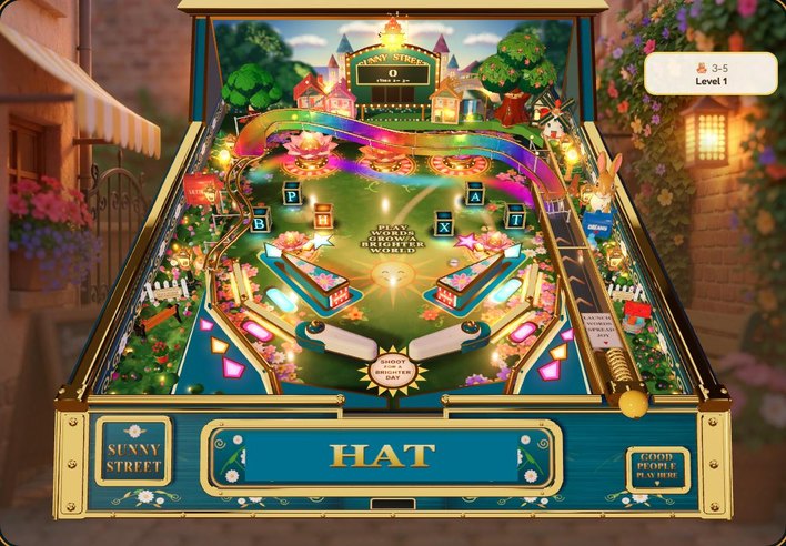 🎰Word Pinball